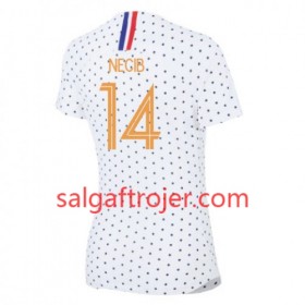 Frankrig Fodboldtrøjer Louisa Necib 14 Udebanesæt Kvindernes VM 2019 Kort ærmer